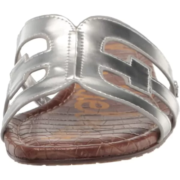 imageSam Edelman Womens Bay Slide SandalLiquid Soft Silver