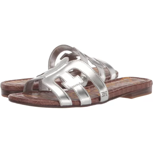 imageSam Edelman Womens Bay Slide SandalLiquid Soft Silver