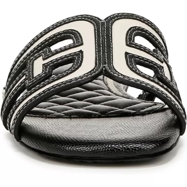 imageSam Edelman Womens Bay Slide SandalModern IvoryBlack Multi