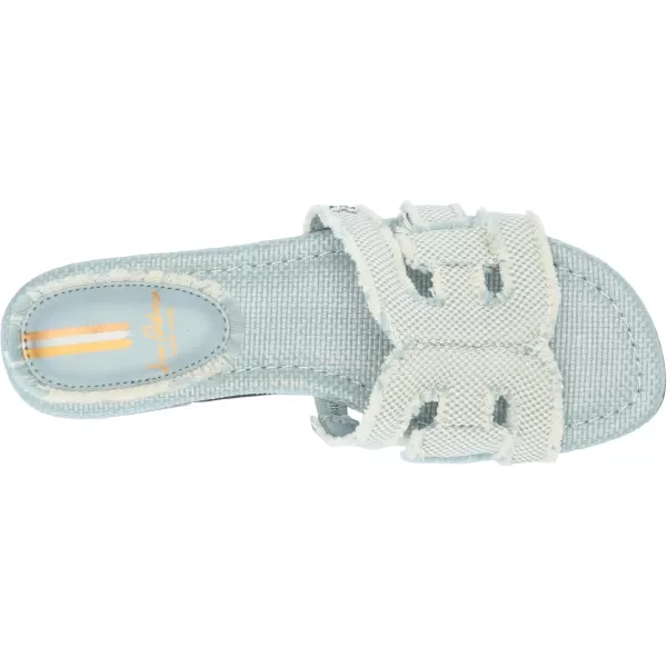 imageSam Edelman Womens Bay Slide SandalRobin Egg Blue Fray