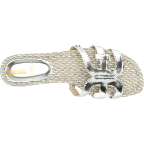 imageSam Edelman Womens Bay Slide SandalSilver Platinum