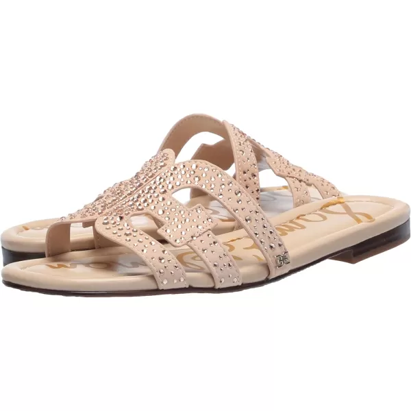 imageSam Edelman Womens Bay Slide SandalVintage Pink Suede Gem