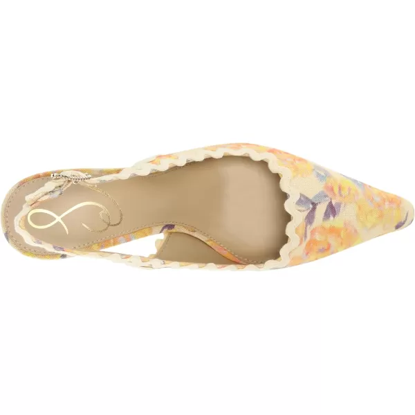 imageSam Edelman Womens Bianka Slingback PumpApricot Multi