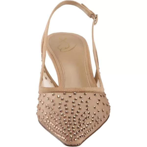 imageSam Edelman Womens Bianka Slingback PumpBeechwood Glitz Mesh