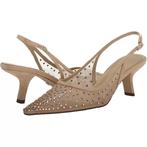 imageSam Edelman Womens Bianka Slingback PumpBeechwood Glitz Mesh