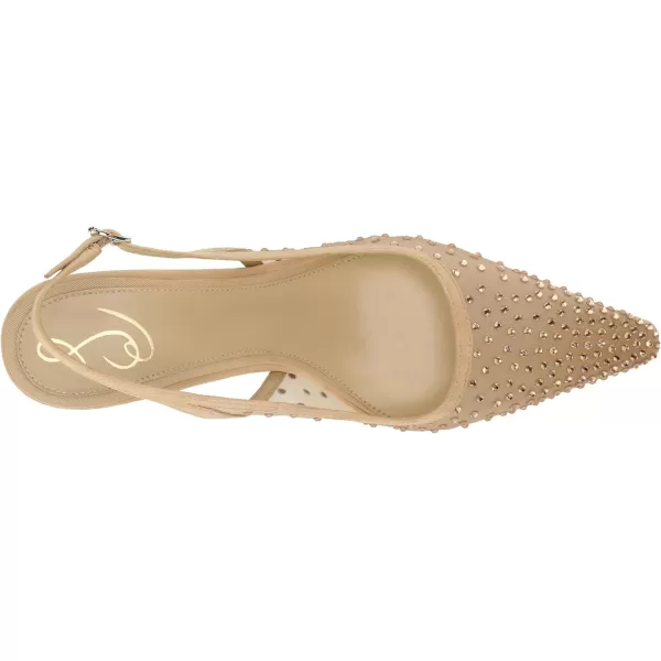 imageSam Edelman Womens Bianka Slingback PumpBeechwood Glitz Mesh
