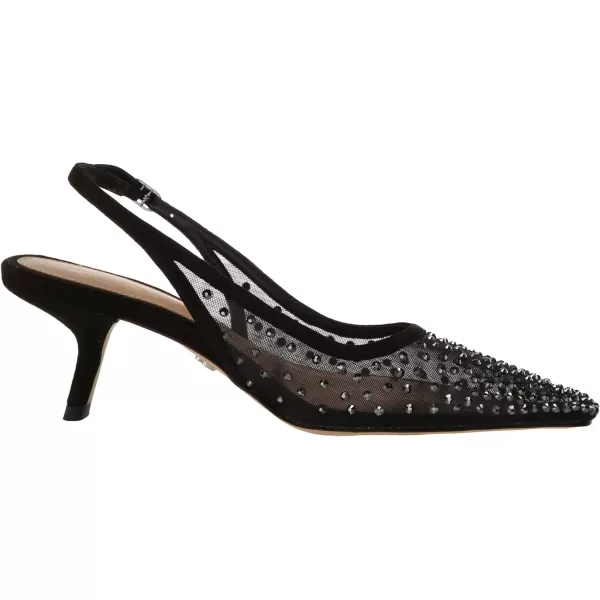 imageSam Edelman Womens Bianka Slingback PumpBlack Glitz Mesh