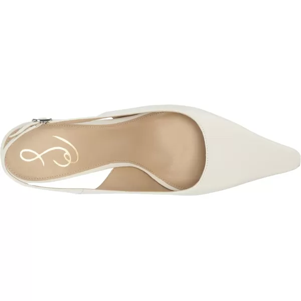 imageSam Edelman Womens Bianka Slingback PumpBright White