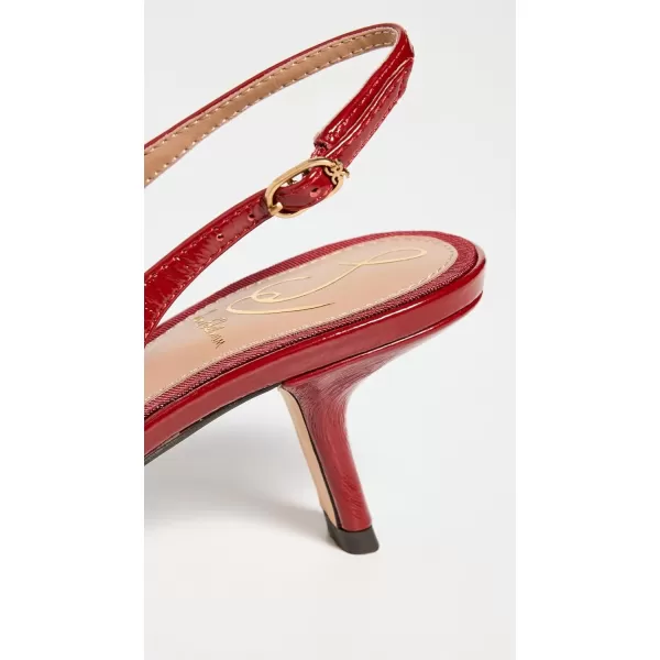 imageSam Edelman Womens Bianka Slingback PumpDeep Scarlet