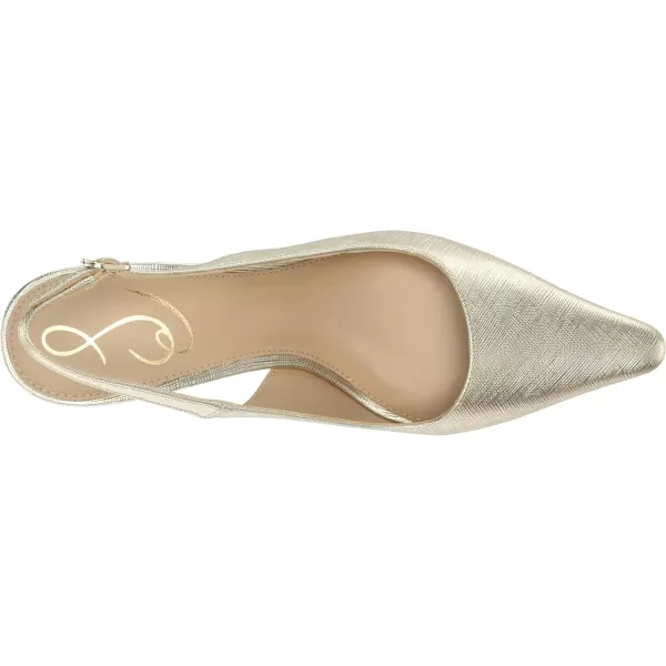 imageSam Edelman Womens Bianka Slingback PumpGold Leaf