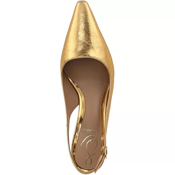 imageSam Edelman Womens Bianka Slingback PumpMedallion Gold