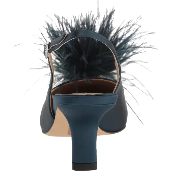 imageSam Edelman Womens Bianka Slingback PumpPacific Navy Feather