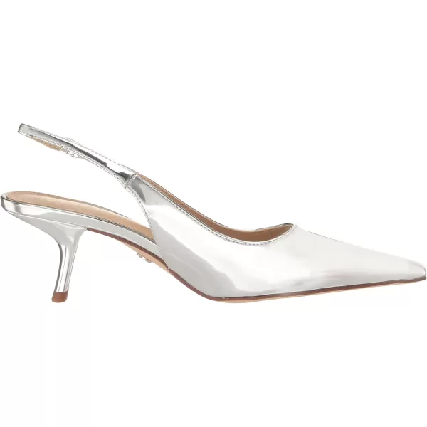 imageSam Edelman Womens Bianka Slingback PumpSoft Silver