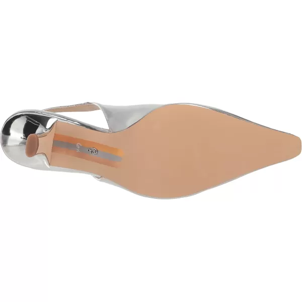 imageSam Edelman Womens Bianka Slingback PumpSoft Silver