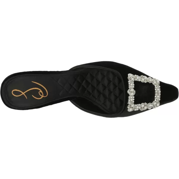 imageSam Edelman Womens Brit Kitten Heel MuleBlack Luster