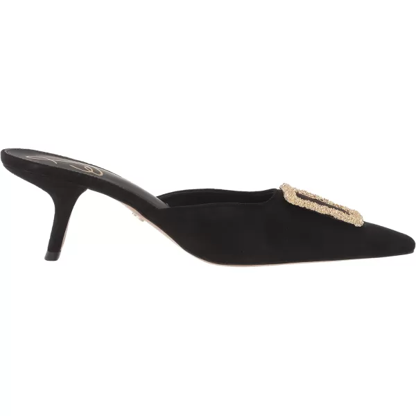 imageSam Edelman Womens Brit Kitten Heel MuleBlack Suede