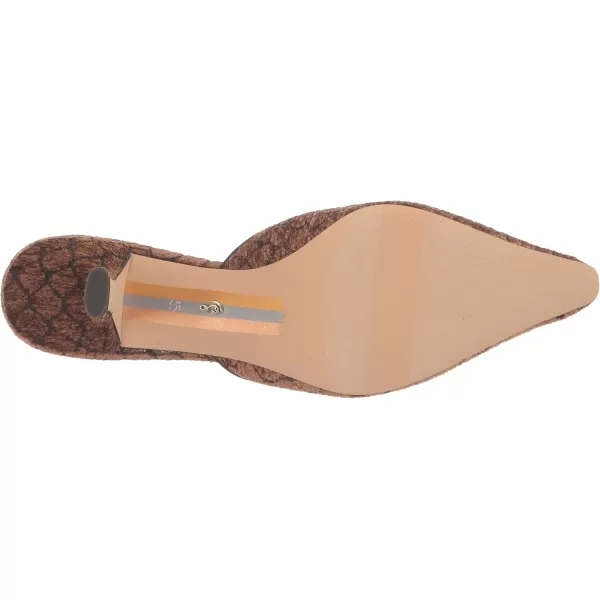 imageSam Edelman Womens Brit Kitten Heel MuleBrown Multi
