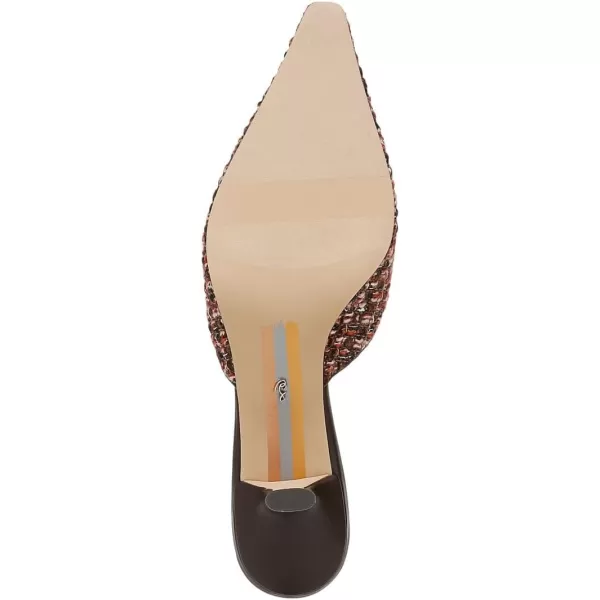 imageSam Edelman Womens Brit Kitten Heel MuleCoffee Multi Boucle