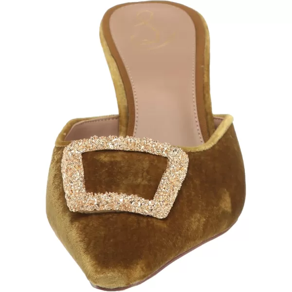 imageSam Edelman Womens Brit Kitten Heel MuleGreen Chartreuse