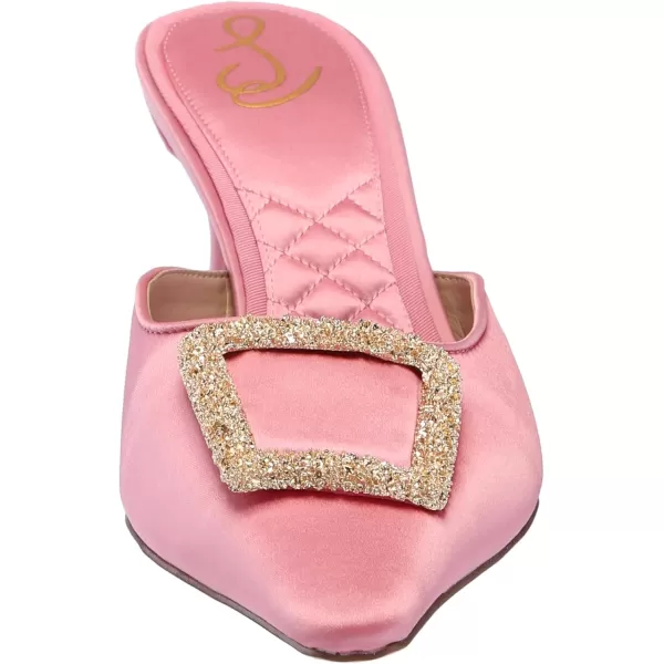 imageSam Edelman Womens Brit Kitten Heel MulePink Blossom
