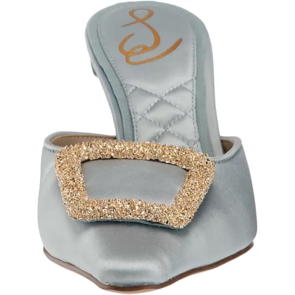 imageSam Edelman Womens Brit Kitten Heel MuleRobin Egg Blue