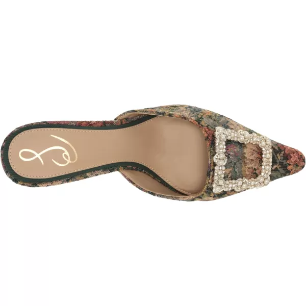 imageSam Edelman Womens Brit Kitten Heel MuleRosemary Multi Luster