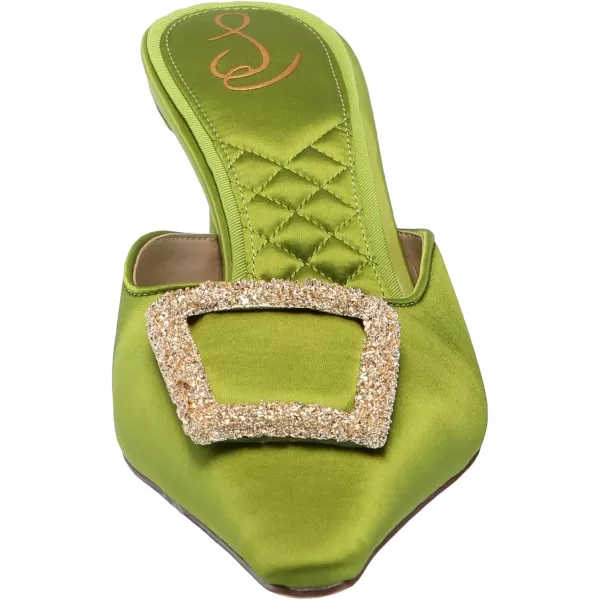 imageSam Edelman Womens Brit Kitten Heel MuleSycamore Green