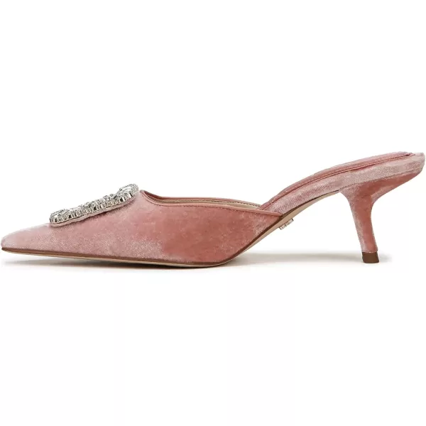 imageSam Edelman Womens Brit Kitten Heel MuleWinter Peony Crystal