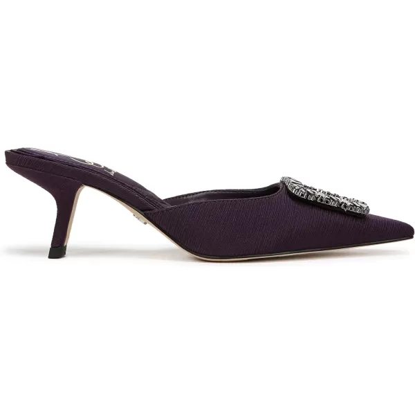 imageSam Edelman Womens Brit Kitten Heel MuleWinter Violet Crystal