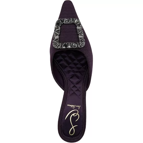 imageSam Edelman Womens Brit Kitten Heel MuleWinter Violet Crystal
