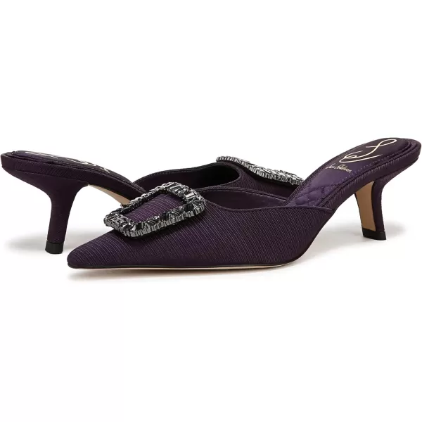 imageSam Edelman Womens Brit Kitten Heel MuleWinter Violet Crystal
