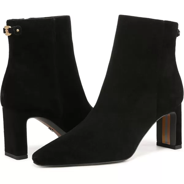 imageSam Edelman Womens Saige Ankle BootBlack Suede