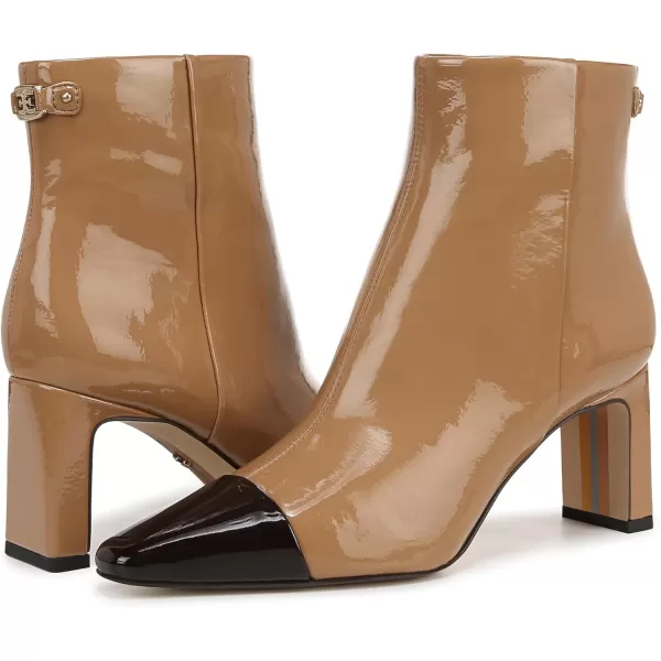 imageSam Edelman Womens Saige Ankle BootCamel SandRich Chocolate