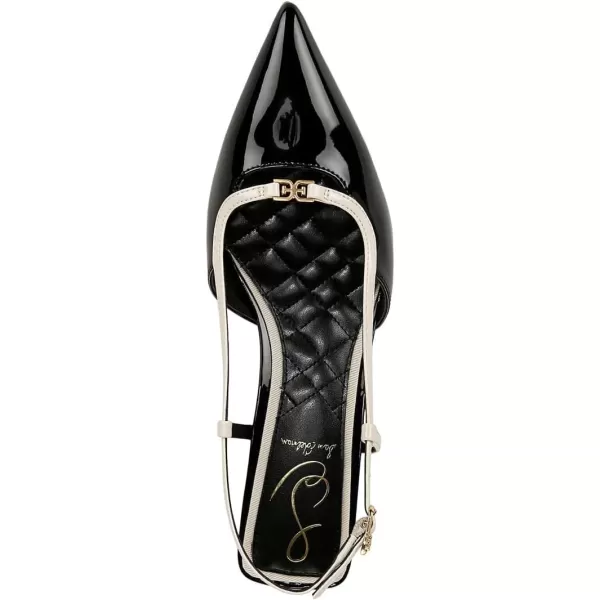 imageSam Edelman Womens Toni PumpBlackAlpine Ivory