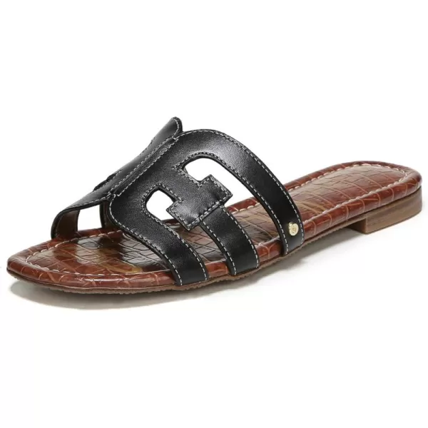 imageSam Edelman Womens Bay Slide SandalBlack Leather