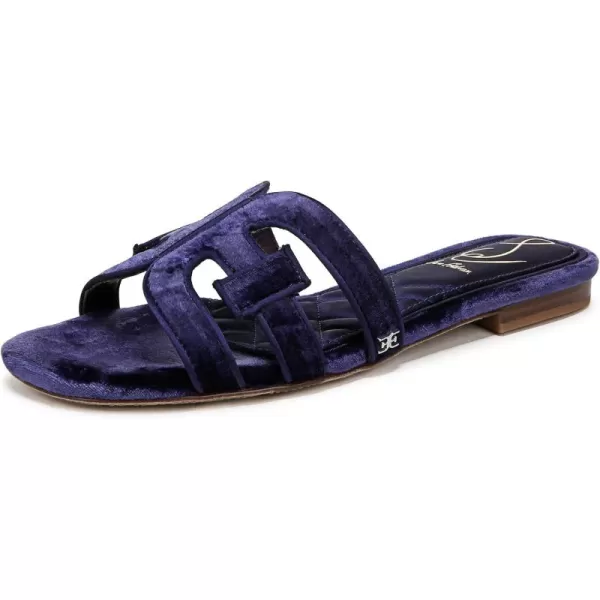 imageSam Edelman Womens Bay Slide SandalDark Winter Violet Velvet