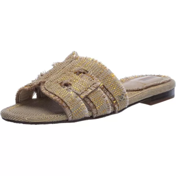 imageSam Edelman Womens Bay Slide SandalGold Quartz Fray