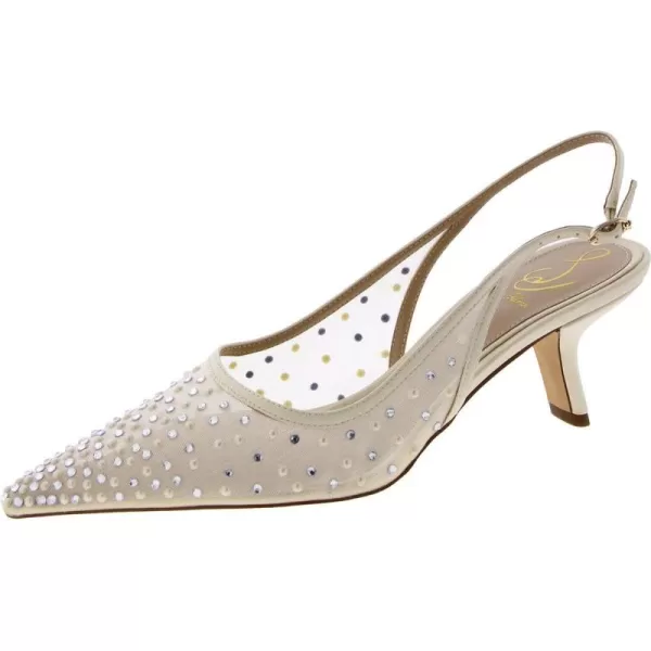 Modern Ivory Mesh Glitz