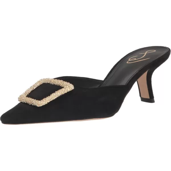 imageSam Edelman Womens Brit Kitten Heel MuleBlack Suede