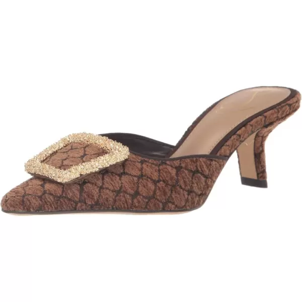 imageSam Edelman Womens Brit Kitten Heel MuleBrown Multi
