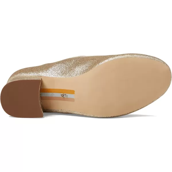 imageSam Edelman Girls Tyra Mary Jane Block HeelGold Leaf