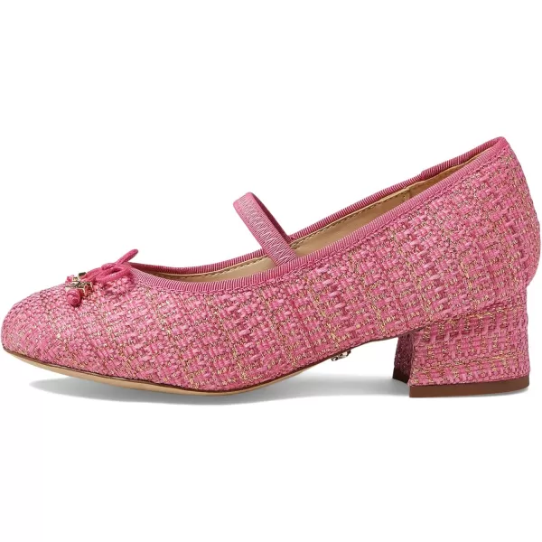 imageSam Edelman Girls Tyra Mary Jane Block HeelPink Rose Multi