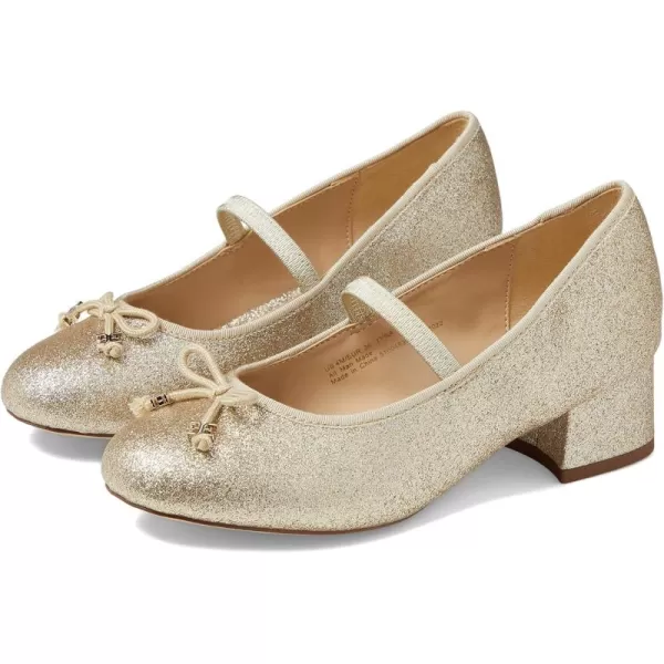 imageSam Edelman Girls Tyra Mary Jane Block HeelGold Leaf
