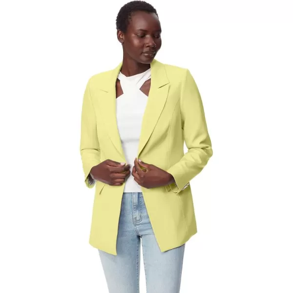 imageWomens Margot Single Breasted Long BlazerElfin Yellow