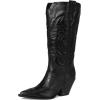 imageSam Edelman Womens James Western BootBlack Leather Wide Calf