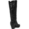 imageSam Edelman Womens James Western BootBlack Leather Wide Calf