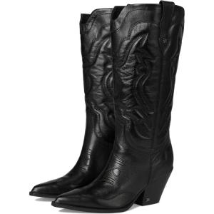 imageSam Edelman Womens James Western BootBlack Leather Wide Calf