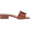 imageSam Edelman Womens Deacon Beaded Slide SandalRich Cognac