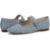 imageSam Edelman Womens Michaela Mary Jane Flat Montrose Blue Fray 8