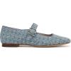 imageSam Edelman Womens Michaela Mary Jane Flat Montrose Blue Fray 8